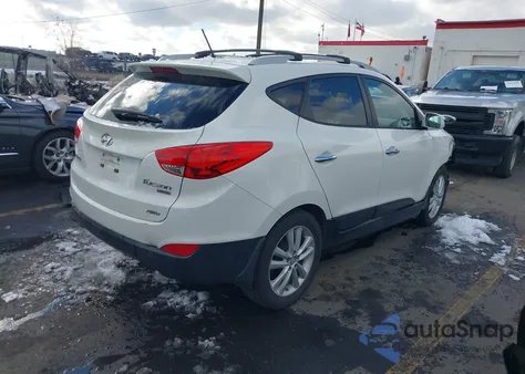 2013 Hyundai Tucson Limited из США, поврежденный, VIN KM8JUCAC2DU579019